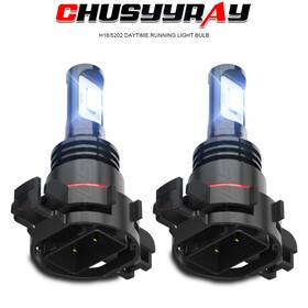 Chusyyray2111-h16 Chusyyray Chusyyray2111-h16/5202/2504 6000k Led Daytime Running Light Drl Bulb For Cadillac Escalade Esv Est 2007-2014
