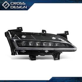 Big080905 Crossdesign Fit For 2014-2018 Lincoln Mkc Led Front Bumper Fog Light Lamp Passenger Side