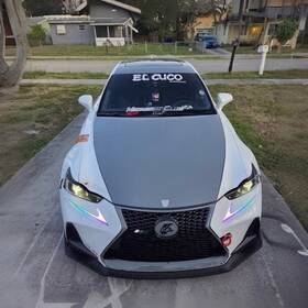 Cyber-lux Cl8005is-rgb 1 Pair Rgb Led Drl For 2017-2020 Lexus Is 200t 300 350 Daytime Running Lights
