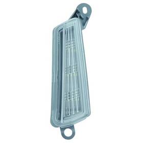 328-1601l-ac Depo Auto Parts 3281601lac Daytime Running Light Lh Chrome Housing Clear Lens Led