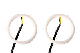 Dd2049 Diode Dynamics Halo Lights Led 80mm Red Pair