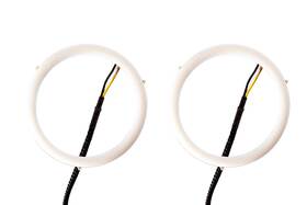 Dd2050 Diode Dynamics Halo Lights Led 90mm Red Pair