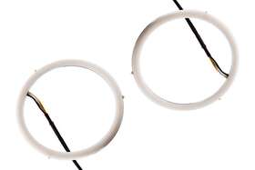 Dd2052 Diode Dynamics Halo Lights Led 110mm Red Pair