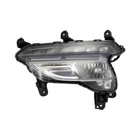 Lht09662 Diy Solutions For Hyundai Santa Fe Sport 17-18 Driver Side Replacement Fog Light W Led Drl