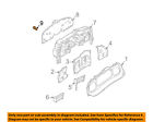 E6dz13b765b Ford Oem Ranger Dash Instrument Bulb