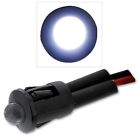 Up-36521b-1-4 Each-up-36521b-1-4 -super-bright-snap-in Octane Lighting White Led Dash Switch Indicator Pilot Light Lamp