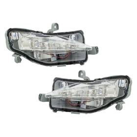 Vs-11559-ty1328-b000l Eagle Eyes For Toyota Corolla 17-19 Replacement Daytime Running Light Set Standard Line