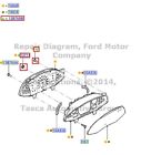 F8rz-13b765-da F8rz13b765da Ford Brand New Oem Instrument Panel Lamp Socket Bulb Murcury