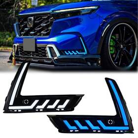 Fc-dr008crv23-3 Factory-plus-global Fc-dr008crv23-3/1 New Daytime Running Light Drl Fits 2023-2026 Honda Cr-v Fog Lights Lh Rh Dynamic