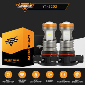 Auto-auxbeam-3220 For 2007-2014 Cadillac Escalade Esv Est Led Daytime Running Light Drl Bulb 2x
