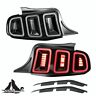 Rngt0678-gbc For 2010 2011 2012 2013 2014 Ford Mustang Tail Lights Led Sequential Signal Pair