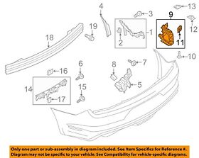 Fr3z17d942a Ford Oem 15-19 Mustang Bumper Components-mount Bracket Right