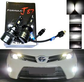 100w Formula-j87 731946687092 Led Kit G8 H7 6500k White Two Bulbs Light Drl Daytime Replacement Upgrade