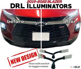 Glg1.1 Glg 2019-2022 Chevy Blazer Drl Illuminators Non-dimming Adapter Accessories