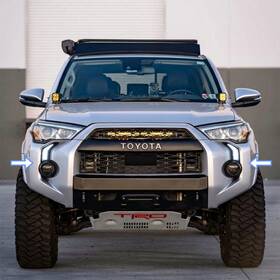 Glow-guru Gldr011rn4-tm2 Drl Led Daytime Running Light For 2010-2024 Toyota 4runner Fog Turn Signal