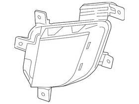 22874971 Gm Genuine Passenger Side Daytime Running Lamp