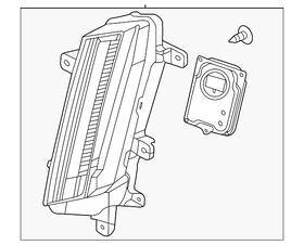 84761114 Gm Genuine F Lamp