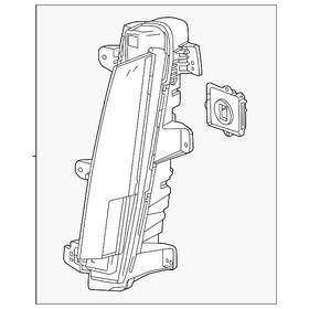 87869671 Gm Genuine Lamp
