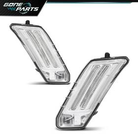 Go2512241128 Goneparts Front Left Right Bumper Led Parking Signal Lights Fit For 2010-2013 Volvo Xc60