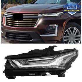 Gp1083233dh Goodshepherd18 Driver Left Side Daytime Running Lights With Black For 2022-2023 Chevrolet Teaverse