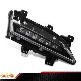Gd080917 Grandorange Led Fog Light Lamp Front Bumper Passenger Side Fit For 2014-2018 Lincoln Mkc