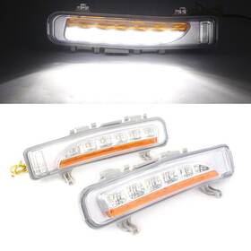 Hkseller-au 420014977639 2pcs Led Daytime Running Light For Ford Edge Suv Fog Lamp Drl 2011-2014