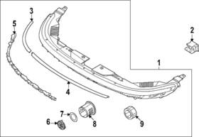 92209-be100 Hyundai Genuine Daytime Run Lamp