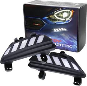 70-781-fiat124 Ijdmtoy Switchback Led Daytime Running Lights For 15-20 Fiat 124 Spider