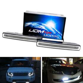 Fs60fs079 Ijdmtoy 7-inch Universal Fit Xenon White High Power 30-smd Led Daytime Running Light Bar