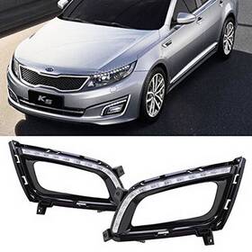 Fs70fs768 Ijdmtoy Direct Fit Kspeed 10w Led Daytime Running Light Lamps For 2014-15 Kia Optima K5