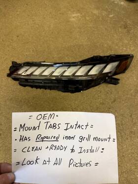 Infiniti 261257ja0b 2025 2026 Qx80 Driver Left Lh Led Turn Signal Drl Combo Lamp Oem Head