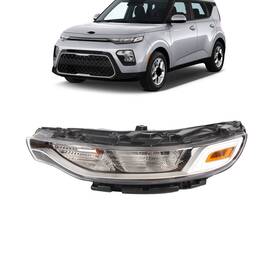 8apt14938cl Jx For Kia Soul 2020-22 Front Halogen Daytime Running Light Drl Lamp Left Driver
