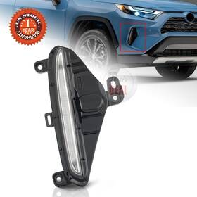 1kpty1902002 Karpal For Toyota Rav4 2021 - 2023 Right Passenger Side Daytime Running Fog Light Lamp