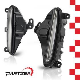 1kpty1902k02 Karpal For Toyota Rav4 2021-2024 Led Drl Daytime Running Lights Fog Lamp With Turn Signal