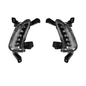 Hy2562103 Karparts360 For Hyundai Elantra 2017 2018 Daytime Running Light Driver&passenger Side Pair