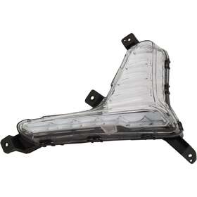 Llx-hy2562104oe-cl360a70 Karparts360 For Hyundai Sonata 2018 2019 Oem Daytime Running Light Driver Side Led Hy2562104