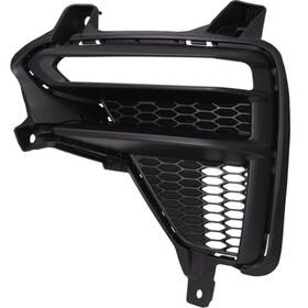 Llx-ki1038134-cl360a70 Karparts360 For Kia Forte 2019-2021 Daytime Running Light Bezel Driver Side Textured Finish