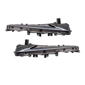 Llx-pair-lx2562105c-cl360a70 Karparts360 For Lexus Is300/is350 17-20 Daytime Run Light Driver&passenger Side Pair Capa