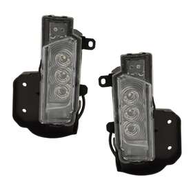 Llx-pair-su2562100c-cl360a70 Karparts360 For Subaru Impreza 2017-2022 Daytime Running Light Driver And Passenger Side Capa