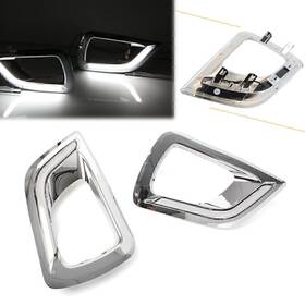 Np300 Kkkeeparts 550732746535 Led Daytime Running Light Drl Fog Driving Lamp For Nissan Navara 15-16 Usa
