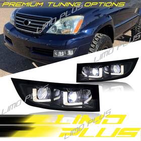 Dr56 Limo Plus Pair Bumper Led Fog Light Driving Lamps For Lexus Gx470 2003-2009 Left Right