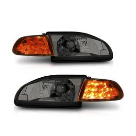 M-auto 840256406856 Headlight Assembly Compatible With 1992-1995 Honda Civic 2/3dr Oe Sty