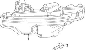 Dn4e-51-060 Mazda Genuine Daytime Run Lamp