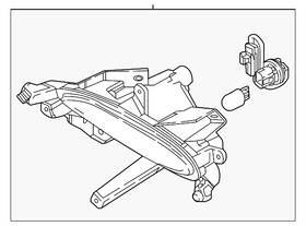 Na1p-51-070d Mazda Genuine Daytime Run Lamp