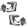 Mlx-pair-shemioutl13-120dq-1-cl360a50 For Mitsubishi Outlander Sport Daytime Running Light Lh And Rh