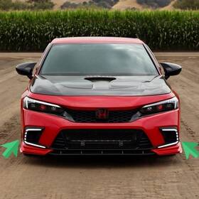 Mo005-1 Moer-motorsports Drl For Honda Civic Led Daytime Running Light Fog 2022-24 With Turn Signal 2x