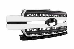 Xbg18 Morimoto Xbg Led Amber Drl Grille Chrome For 2018-2020 Ford F150
