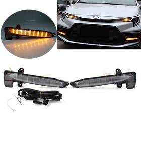 Moto Ht 420018353569 Daytime Running Light Drl Turn Signal For Toyota Corolla Se Xse 2020-23 Us