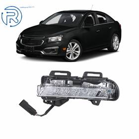 1011360 Netuera Fog Lights Led Daytime Running Lamp Clear For Chevy Cruze 2015 Left Driver Side