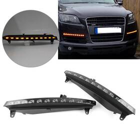 Newyoutube 286452471968 Led Drl Daytime Running Light Turn Signal Fog Lamp For Audi Q7 2006-2009 2007